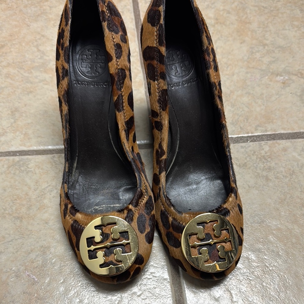 Tory Burch leopard print Heels